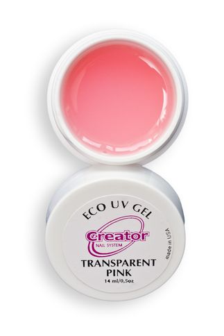 CREATOR UV GEL Eco Transparent Pink 0,5 oz     - 14