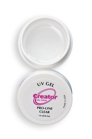  	 CREATOR UV GEL PRO-LINE CLEAR 0,5 oz   1-  14 .  